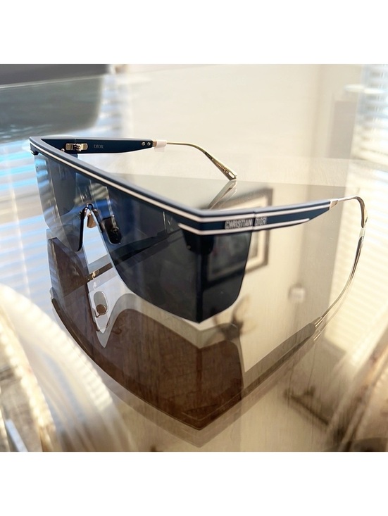 Dior Unisex Sunglasses Matte Navy Blue DIORCLUBM1U31B7 w/Case & Wipe NEW main image 5